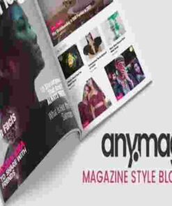 Anymag GPL Theme – Magazine Style WordPress Blog
