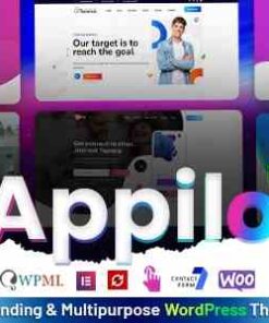 Appilo Theme GPL App Landing Page WordPress Theme