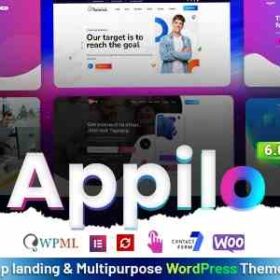 Products Update 2 1 Appilo Theme GPL App Landing Page WordPress Theme