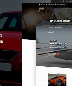 Autozone Theme GPL Auto Dealer & Car Rental Theme