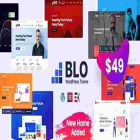 BLO GPL Theme Corporate Business WordPress Websites