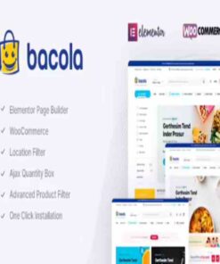 Bacola GPL Theme – Grocery Store And Food Ecommerce Theme
