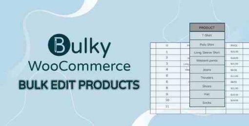 Bulky WooCommerce Bulk Edit Products, Orders, Coupons GPLpro Plugin
