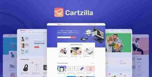 Cartzilla Theme GPL – Digital Marketplace & Grocery Store WordPress Websites