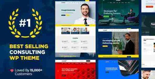 Consulting Theme GPL – Business, Finance WordPress Websites