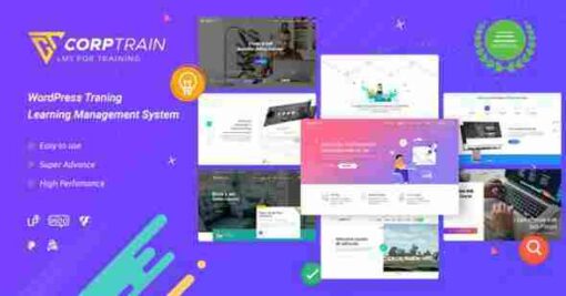 CorpTrain Theme GPL Corporate Training WordPress Theme
