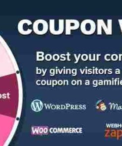 Coupon Wheel For WooCommerce and WordPress GPL Plugin