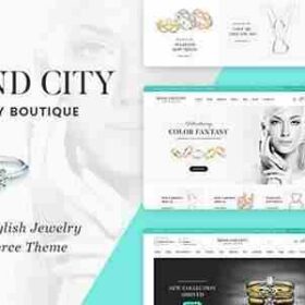 DiCi Theme GPL Jewelry Shop WordPress Websites
