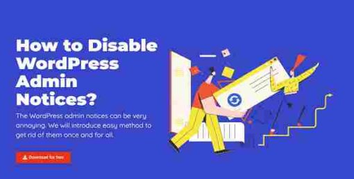 Disable Admin Notices Premium GPL Plugin