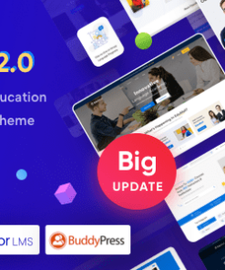 EduMall Theme GPL Professional LMS Education Center WordPress Theme