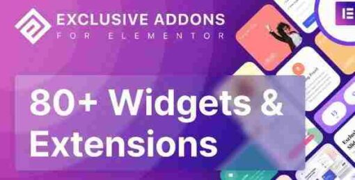 Exclusive Addons for Elementor GPL – Best Elementor Addons