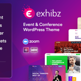 Products Update 2 1 Exhibz Theme GPL Event Conference WordPress Websites + Tutorial