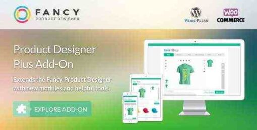Fancy Product Designer Plus Add-On GPL – WooCommerce WordPress