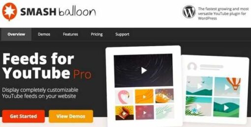 Feeds for YouTube Pro GPL Plugin By Smash Balloon