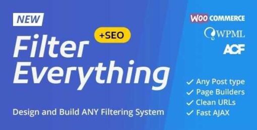 Filter Everything GPL WordPress/WooCommerce Product Filter