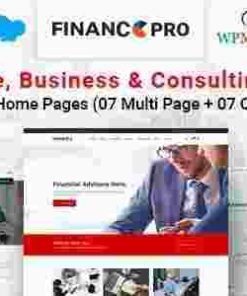 Finance Pro Theme GPL – Business & Consulting WordPress Theme
