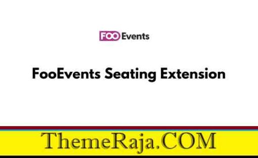 FooEvents Seating Extension GPL Plugin