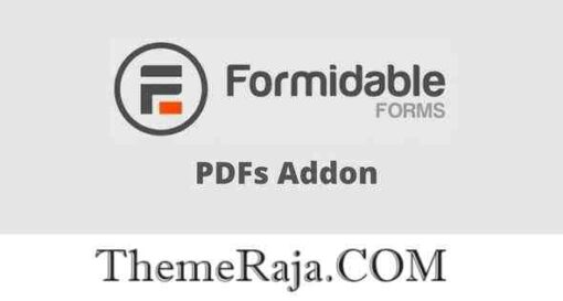 Formedble Forms PDFs Addon GPL Plugin