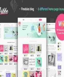 Fribbo GPL Theme – Freebies Blog WordPress Theme