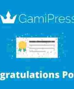 GamiPress Congratulations Popups GPL