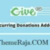 GiveWP Recurring Donations GPL Plugin