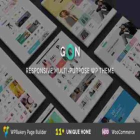 Gon GPL Theme – Responsive Multi-Purpose WP Theme