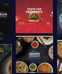 Grand Restaurant Theme GPL Food Business Websites