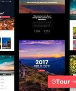 Grand Tour Travel Agency WordPress Theme GPL
