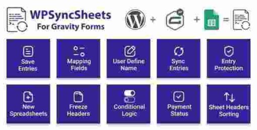 Gravity Forms Google Spreadsheet Addon GPL Plugin – WPSyncSheets For Gravity Forms