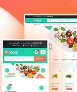 Groci Theme GPL Organic Food and Grocery Market WordPress Theme