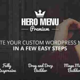 Hero Menu GPL Plugin – Responsive WordPress Mega Menu Plugin