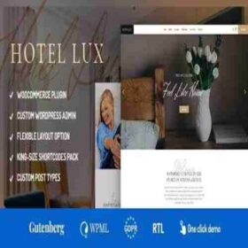 Products Update 2 17 Hotel Lux GPL Theme – Resort and SPA WordPress Websites