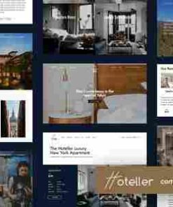 Hoteller Hotel Booking Theme GPL