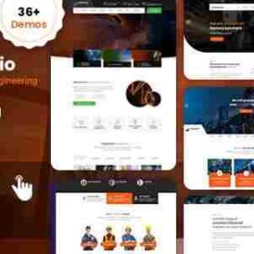 Products Update 2 4 Industrial Theme GPL Industry & Factory WordPress Theme