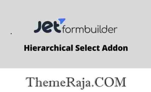 JetFormBuilder Pro Hierarchical Select Addon GPL PLugin