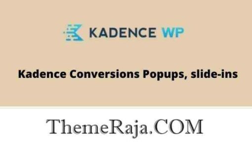 Kadence Conversions Popups, slide-ins Addon GPL Plugin