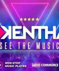 Kentha Theme GPL – Non-Stop Music WordPress Website with Ajax