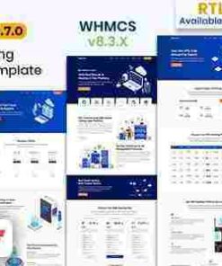 Kohost Theme GPL Modern Web Hosting and WHMCS Template