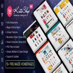 KuteShop GPL Theme – Fashion, Electronics & Marketplace Elementor WooCommerce Websites