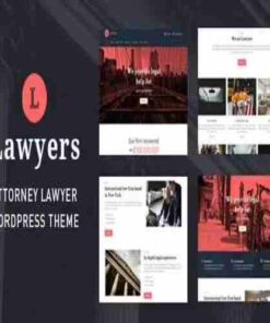 Lawyers GPL – Responsive LegalLaw Business WP Theme