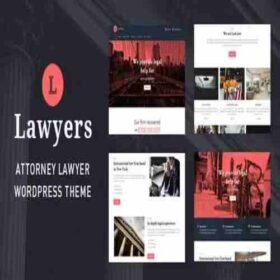 Lawyers GPL – Responsive LegalLaw Business WP Theme