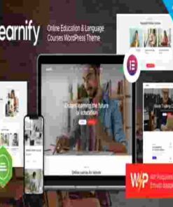 Learnify GPL Theme – Online Education Courses WordPress Theme