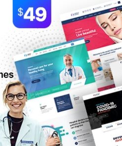 Medizco Theme GPL Medical Health & Dental Care Clinic WordPress Websites