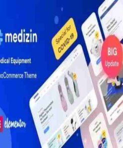 Medizin GPL Medical Elementor WooCommerce Theme