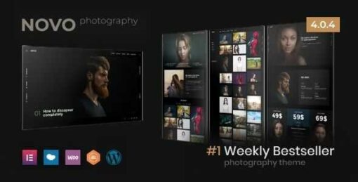 Novo Photography WordPress Theme GPL