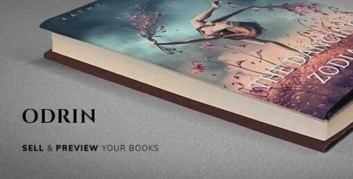 Odrin Theme GPL Book Selling WordPress Theme for Writers