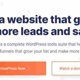 OptimizePress GPL + Smart Theme Marketing Site Creation