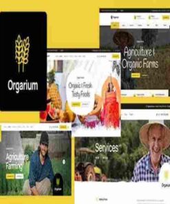 Orgarium GPL Theme Agriculture & Organic Farm WordPress Theme