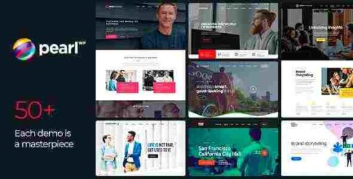Pearl Theme GPL – Corporate Business WordPress Theme