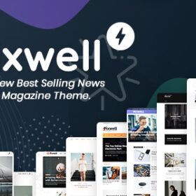 Pixwell Theme GPL Modern MagazineNews For WordPress